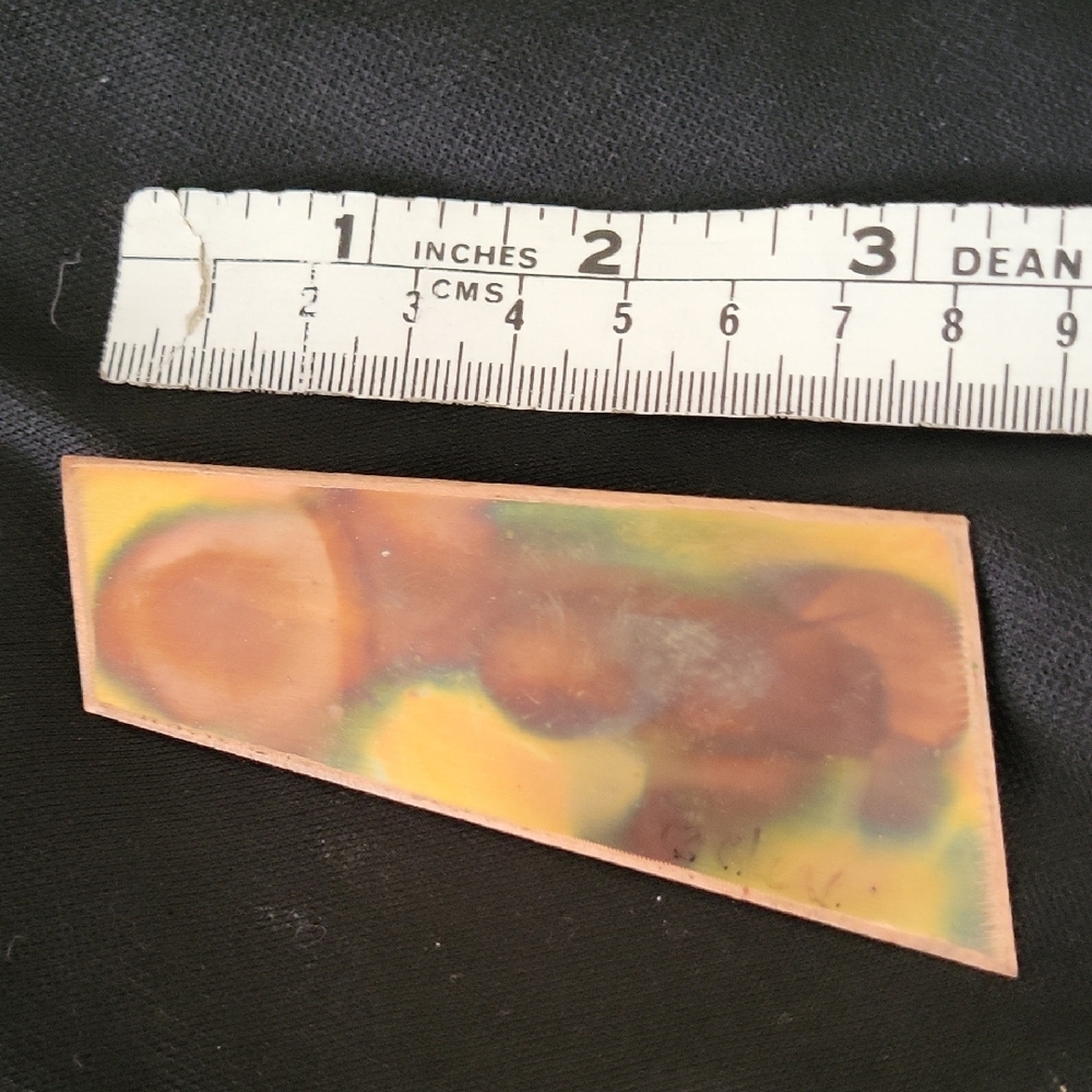 Abstract Multi Color Art Pin - Picture 2 of 4